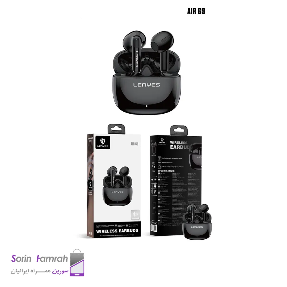 هندزفری بی سیم لنیس مدل Lenyes Air 68 TWS