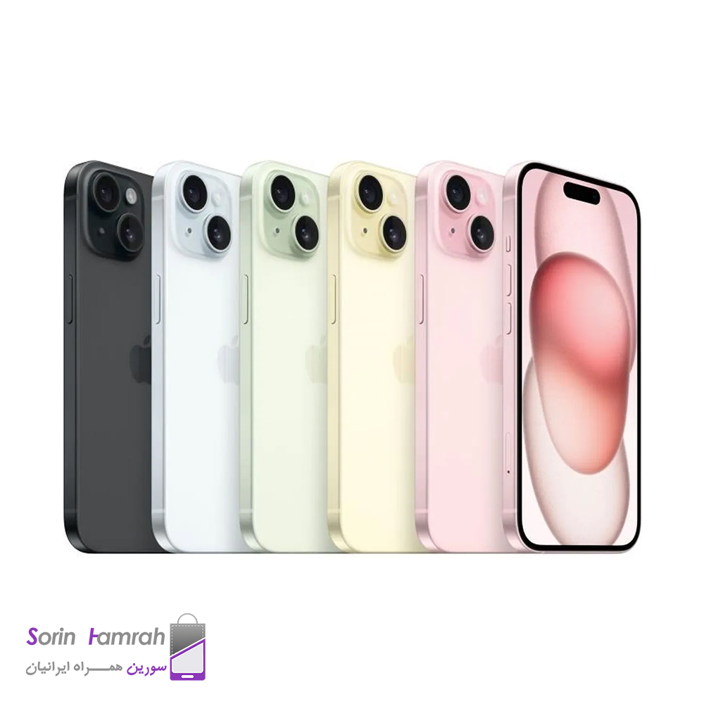 گوشی موبایل اپل مدل iPhone 15 ZA/A Not Active دو سیم کارت ظرفیت 256/6 گیگابایت