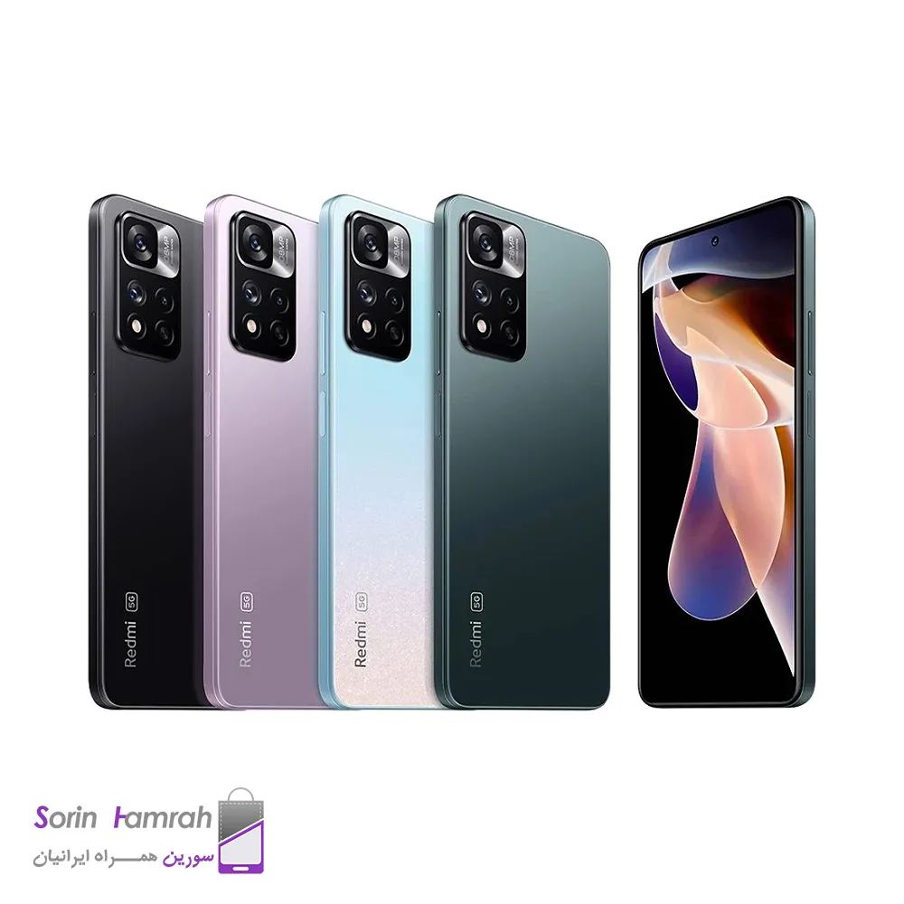 گوشی موبایل شیائومی Redmi Note 11 Pro Plus 5G دو سیم کارت ظرفیت 128/8 گیگابایت