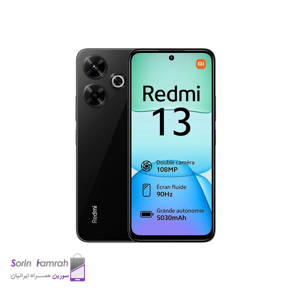 گوشی موبایل شیائومی مدل Redmi 13 4G ظرفیت 256 گیگابایت رم 8 گیگابایت