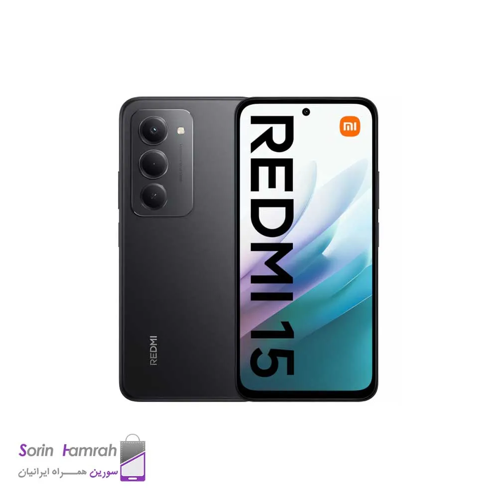 گوشی موبایل شیائومی مدل Xiaomi Redmi 15 4G دو سیم کارت ظرفیت 256 گیگابایت رم 8 گیگابایت