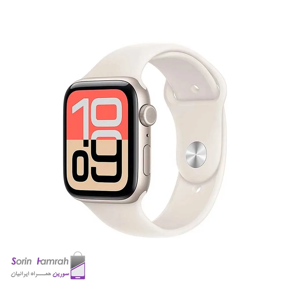 اپل واچ  SE3 مدل 44mm بدنه آلومینیوم با بند سیلیکونی