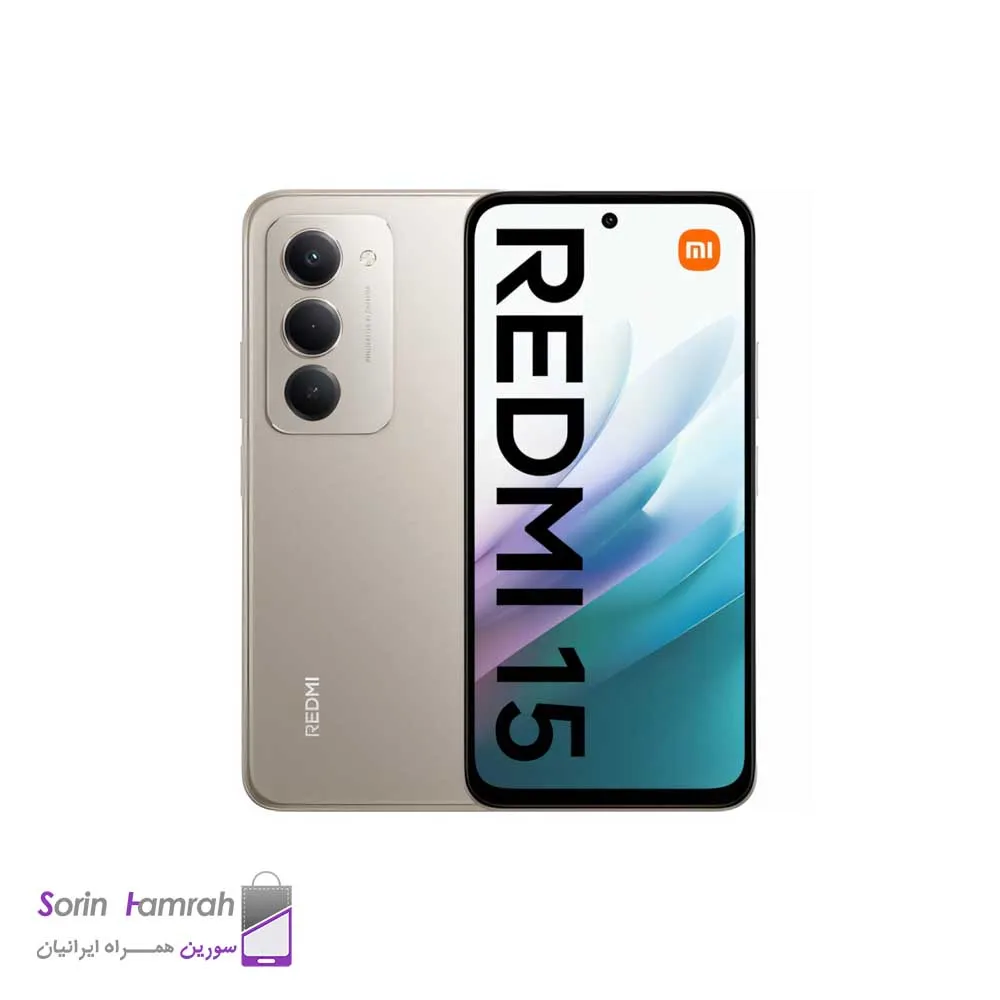 گوشی موبایل شیائومی مدل Xiaomi Redmi 15 4G دو سیم کارت ظرفیت 128 گیگابایت رم 6 گیگابایت