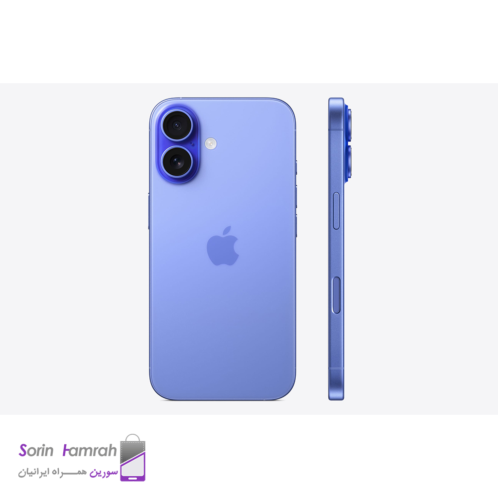 گوشی موبایل اپل مدل iPhone 16 ch Not Active دو سیم کارت ظرفیت 256/8 گیگابایت
