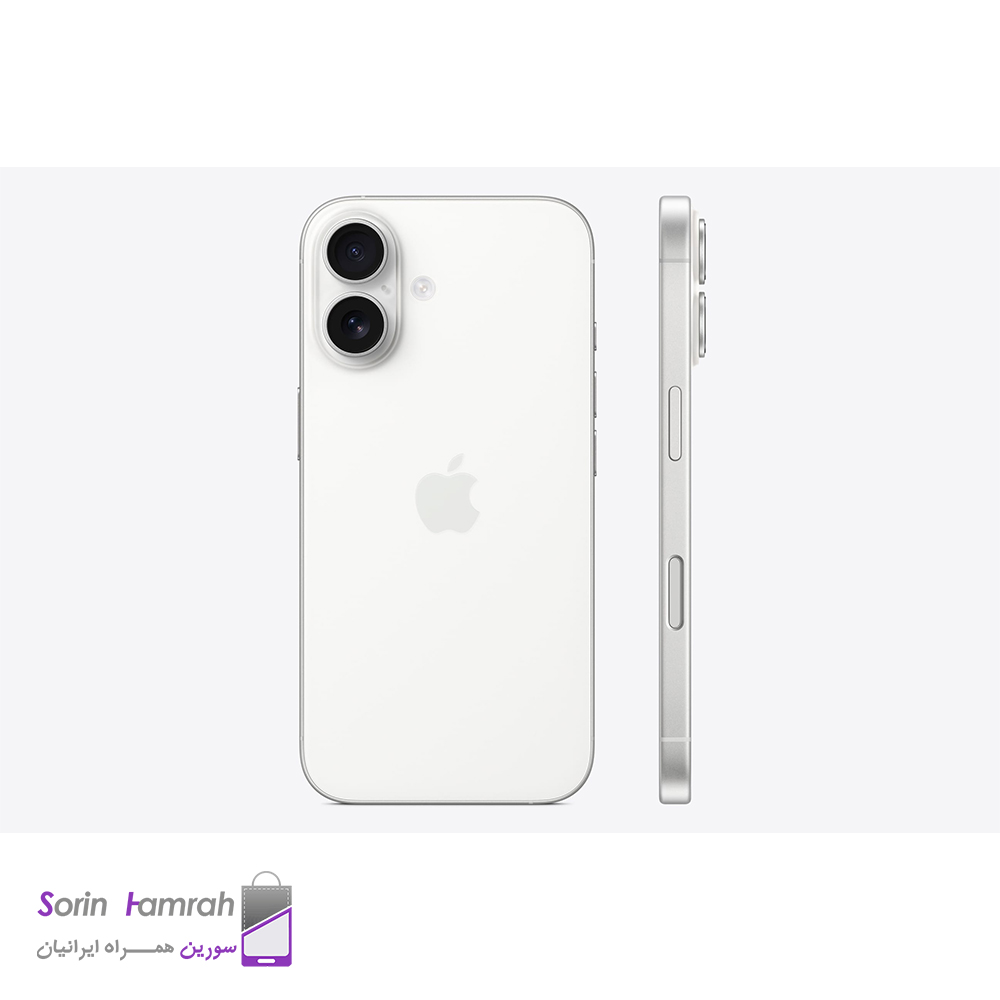 گوشی موبایل اپل مدل iPhone 16 ch Not Active دو سیم کارت ظرفیت 256/8 گیگابایت